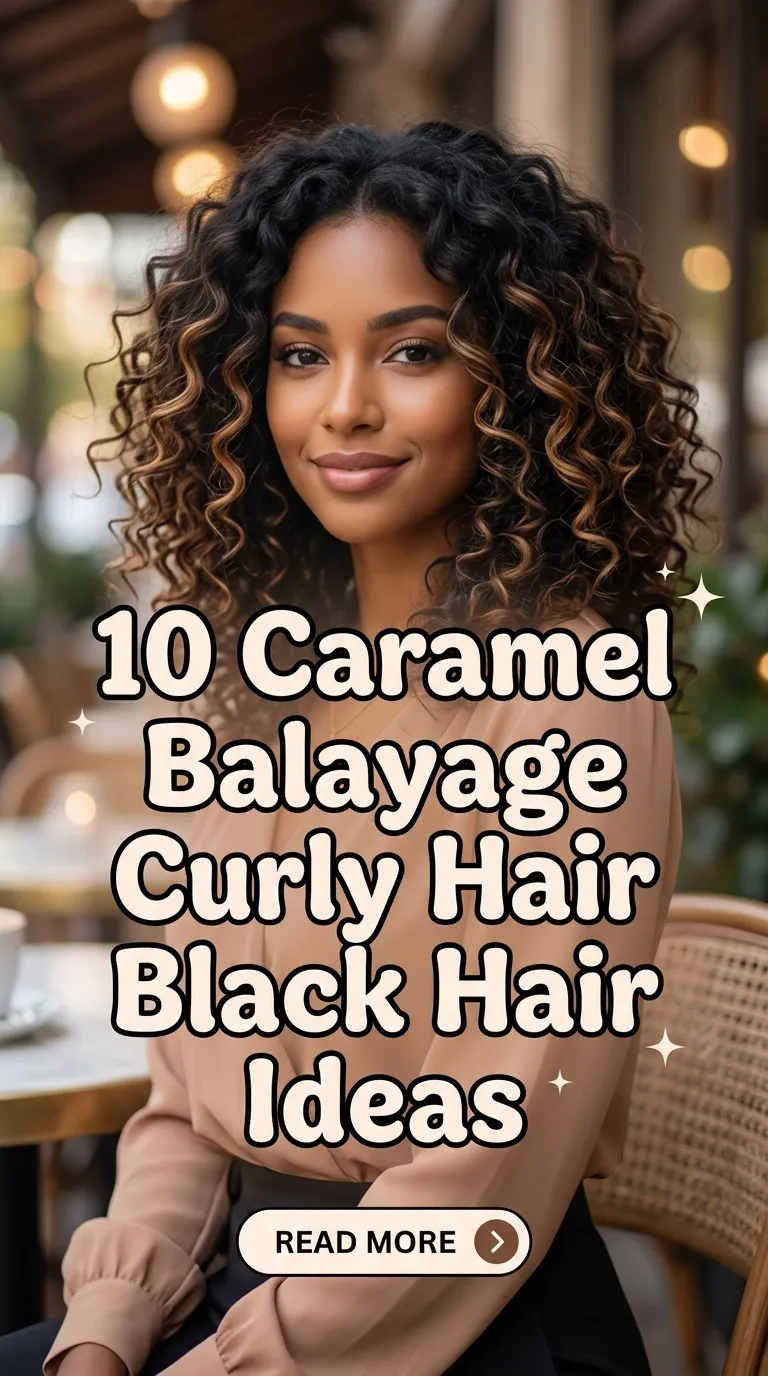 10 Caramel Balayage Curly Hair Black Hair Ideas