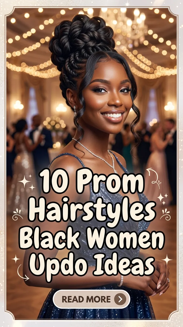 10 Prom Hairstyles Black Women Updo Ideas
