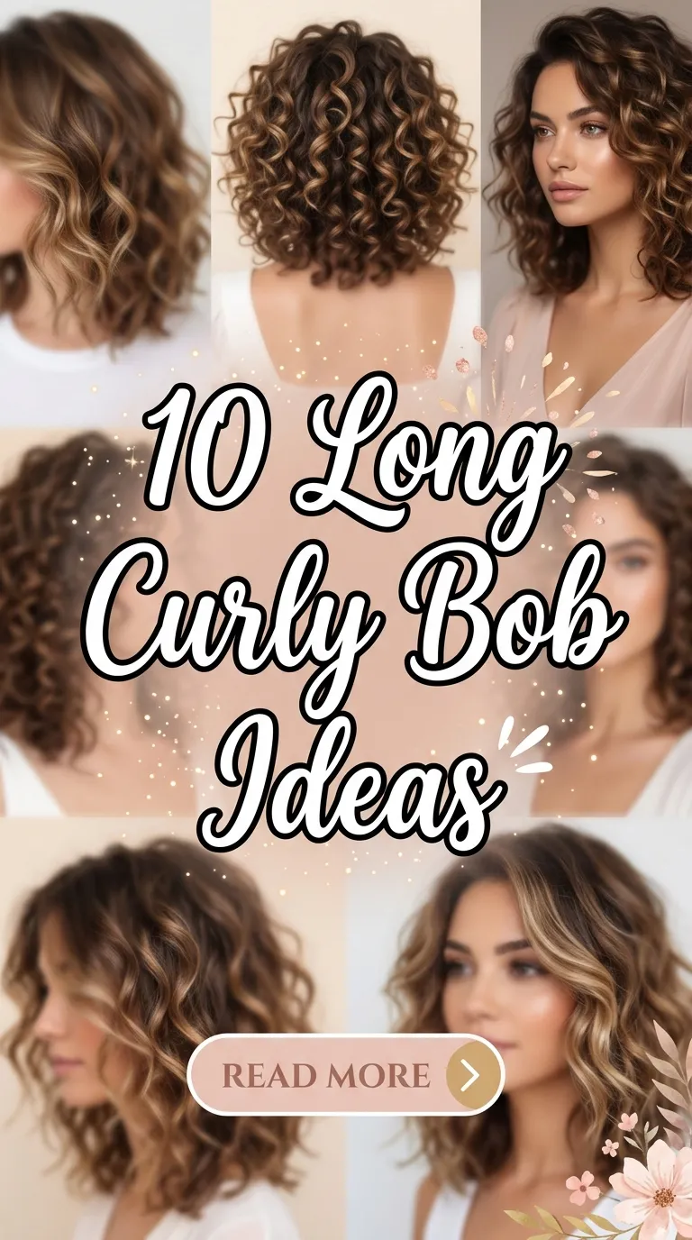 10 Long Curly Bob Ideas