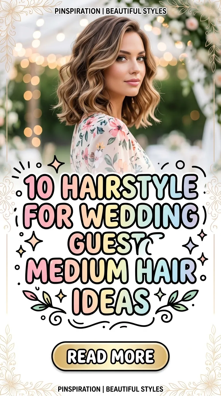 10 Hairstyle For Wedding Guest Medium Hair Ideas
