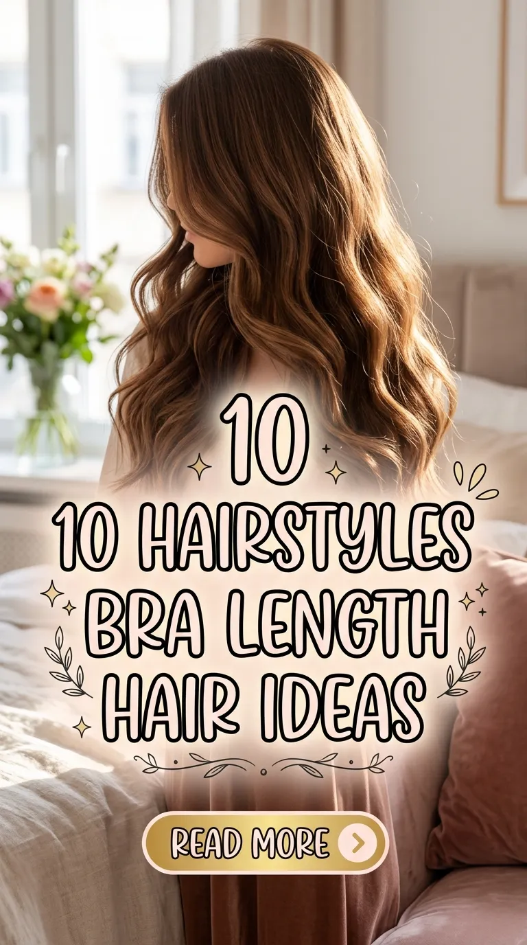 10 Hairstyles For Bra Length Hair Ideas