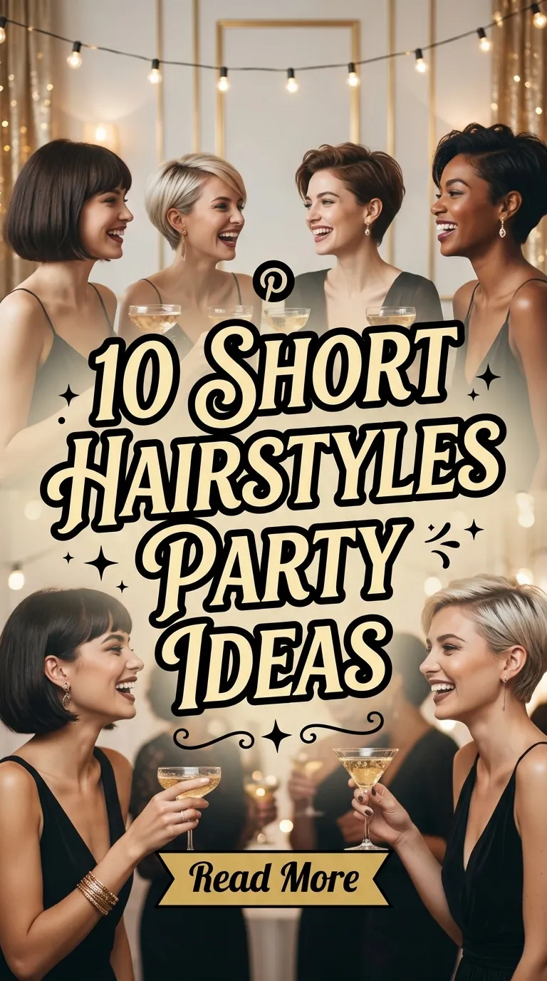 10 Short Hairstyles Party Ideas