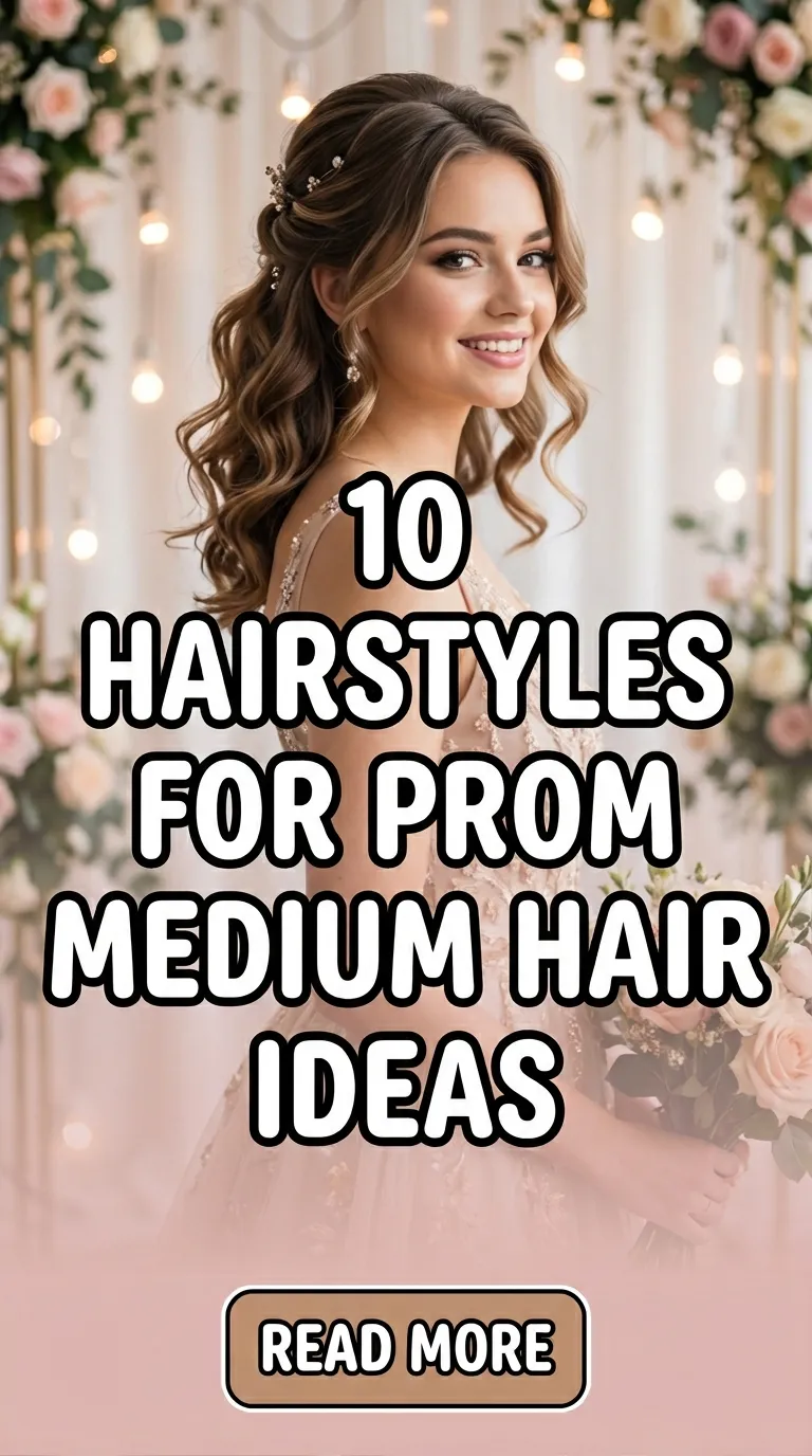 10 Hairstyles For Prom Medium Hair Ideas