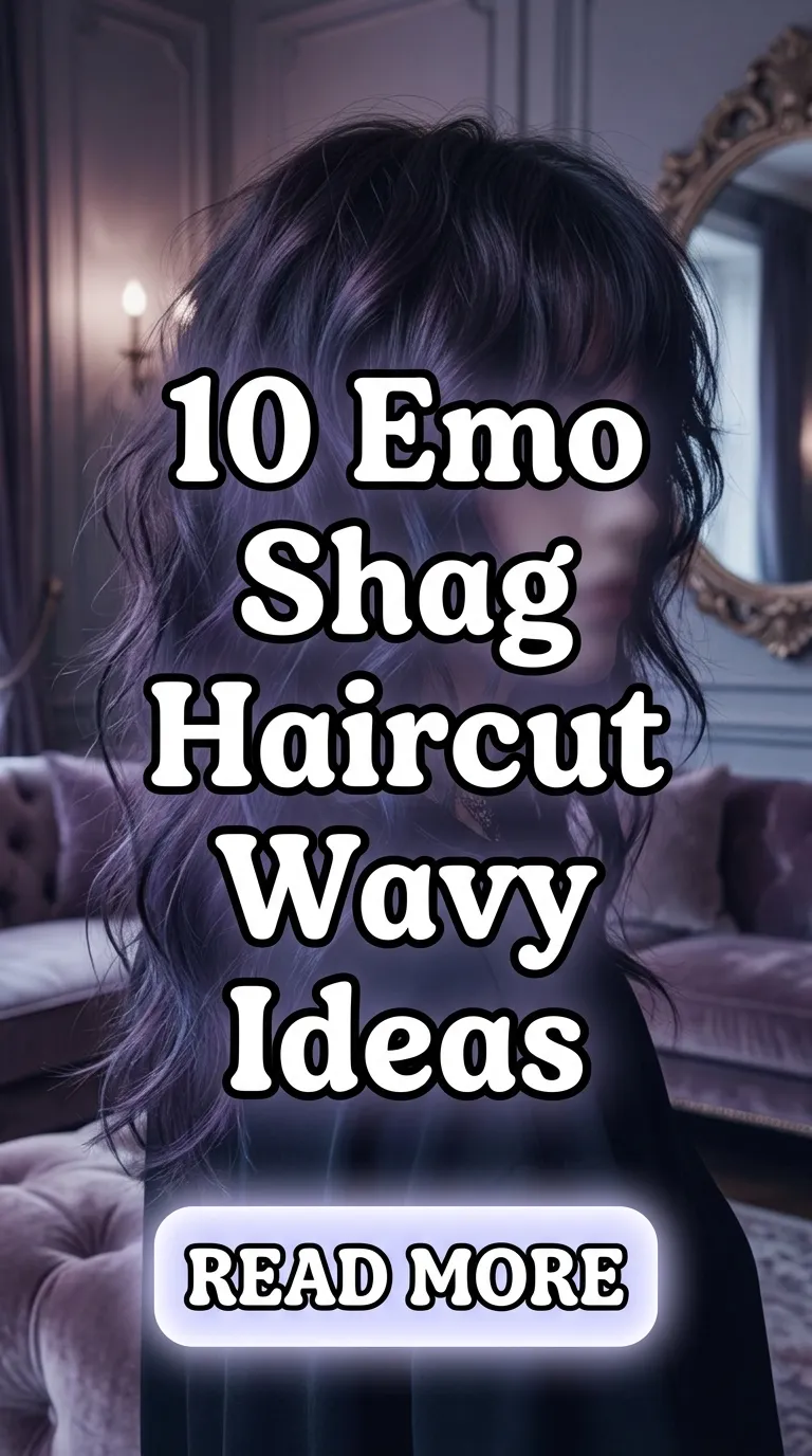 10 Emo Shag Haircut Wavy Ideas