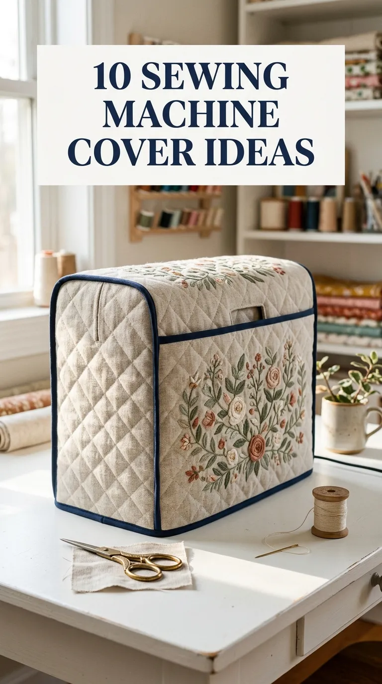 10 Sewing Machine Cover Ideas