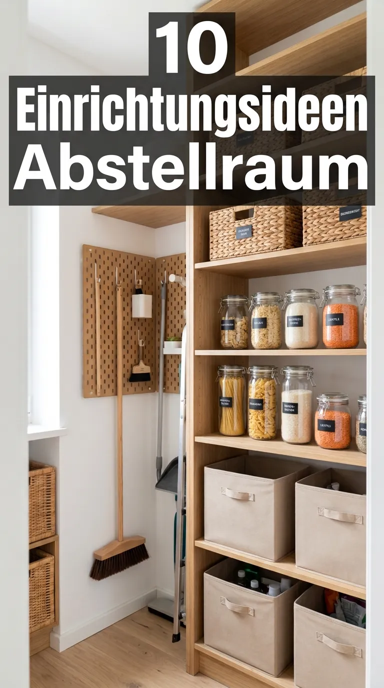 10 Einrichtungsideen Abstellraum