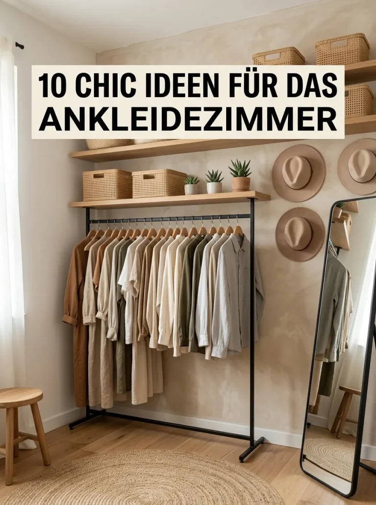10 Einrichtungsideen Ankleidezimmer