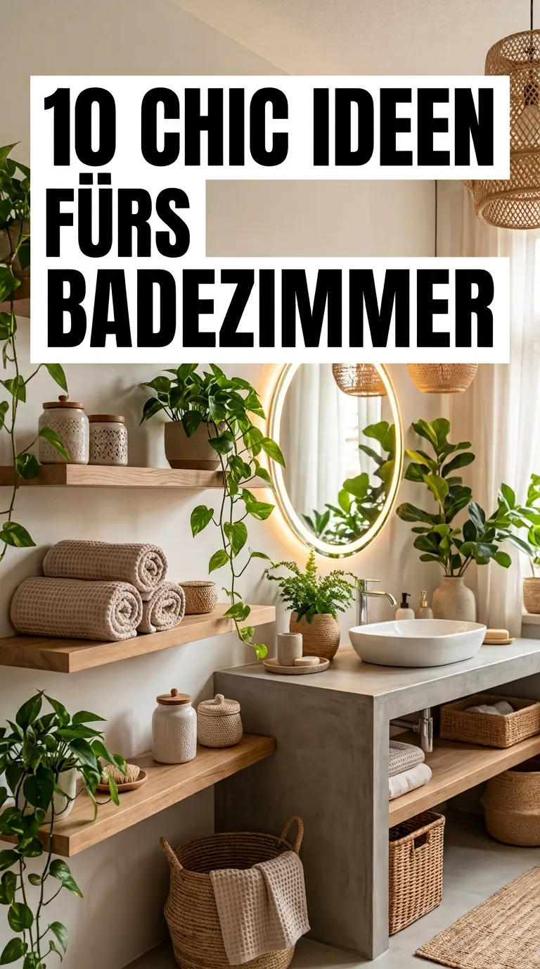 10 Einrichtungsideen Bad