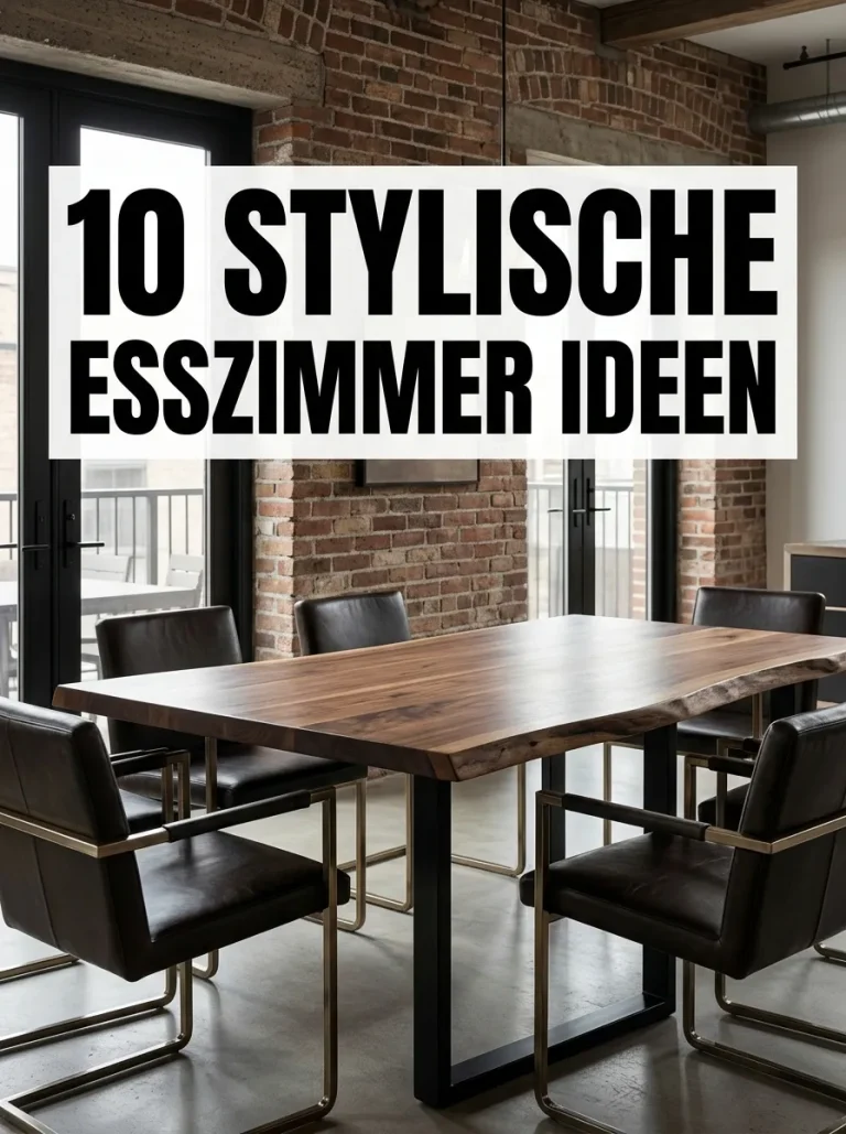 10 Einrichtungsideen Esszimmer