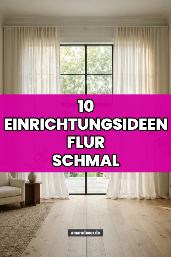 10 Einrichtungsideen Flur Schmal