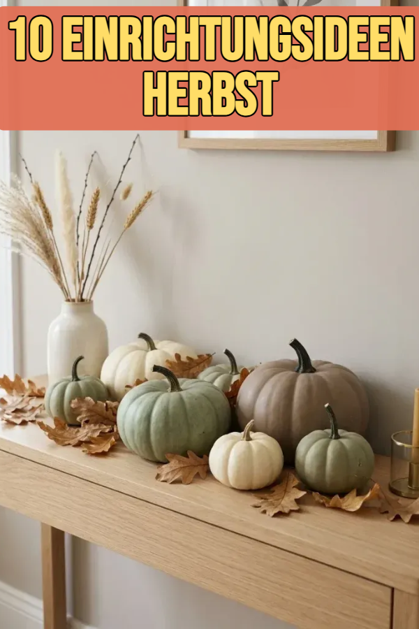 10 Einrichtungsideen Herbst
