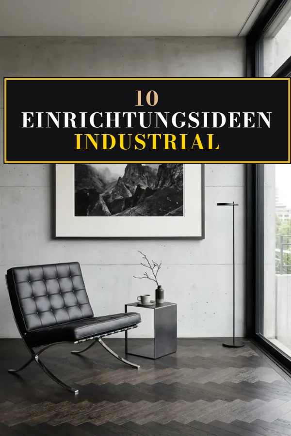 10 Einrichtungsideen Industrial