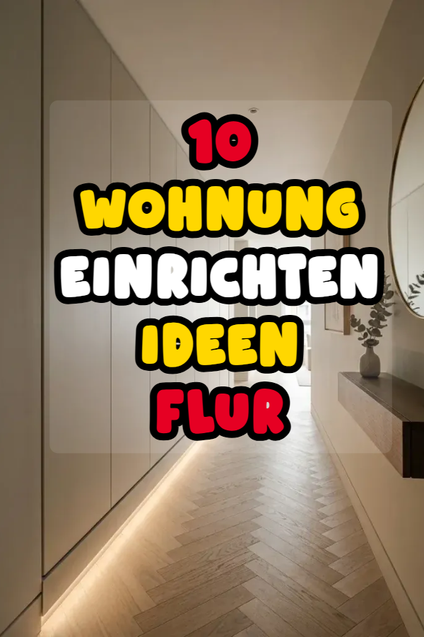 10 Wohnung Einrichten Ideen Flur