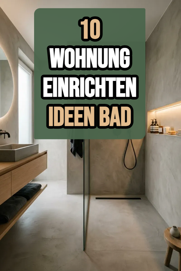 10 Wohnung Einrichten Ideen Bad