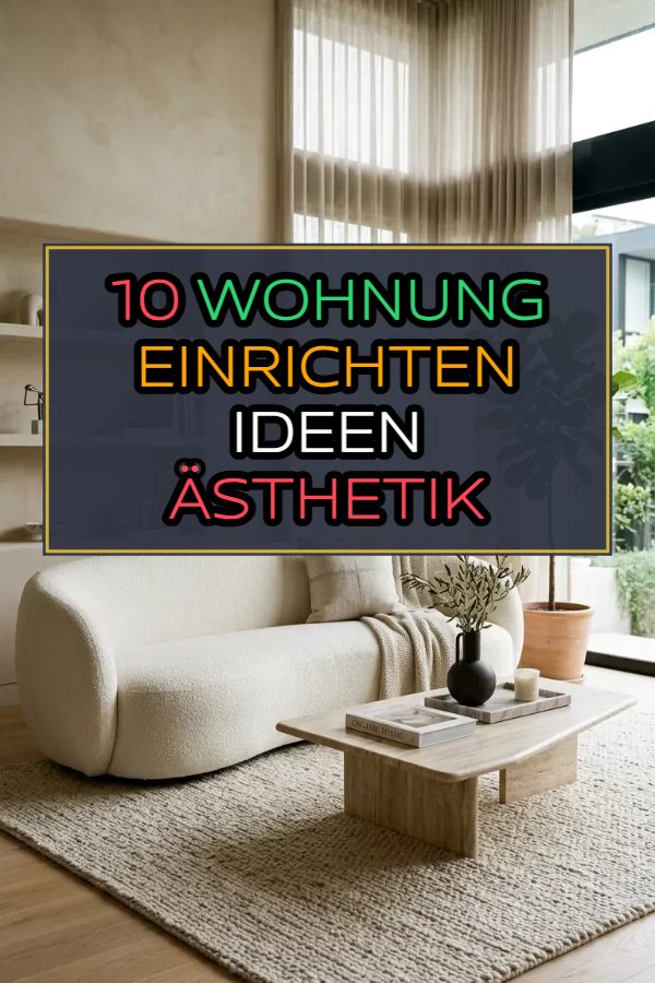 10 Wohnung Einrichten Ideen Ästhetik