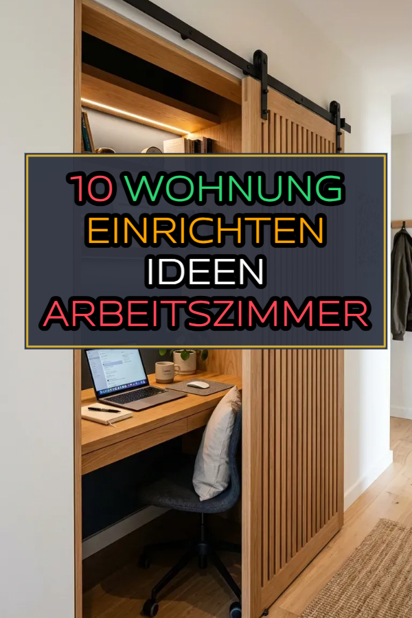 10 Wohnung Einrichten Ideen Arbeitszimmer