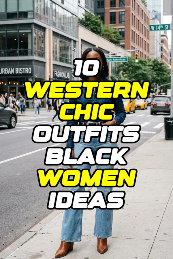 10 Western Chic Outfits Black Women Ideas