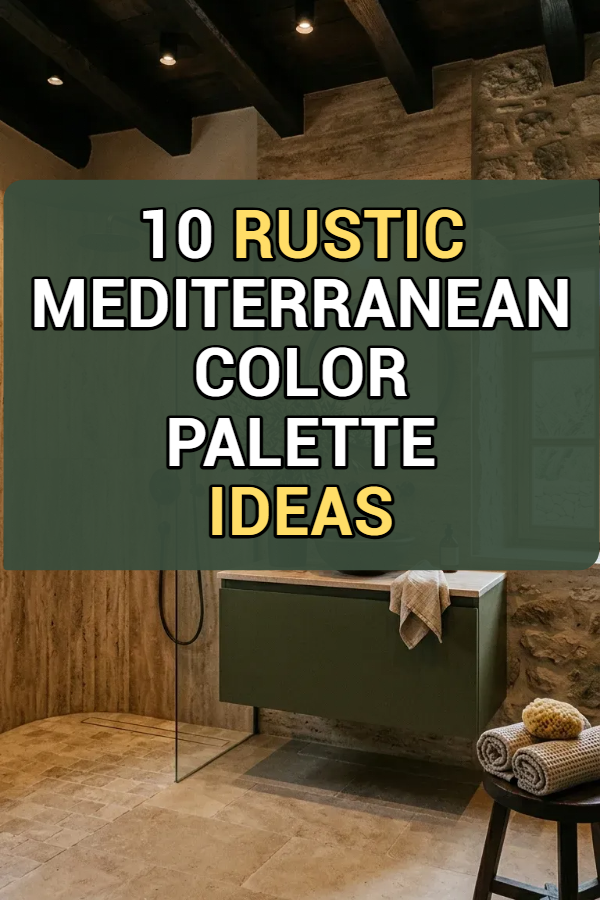 10 Rustic Mediterranean Color Palette Ideas