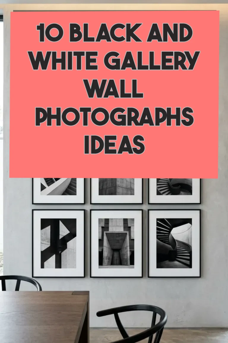 10 Black And White Gallery Wall Photographs Ideas