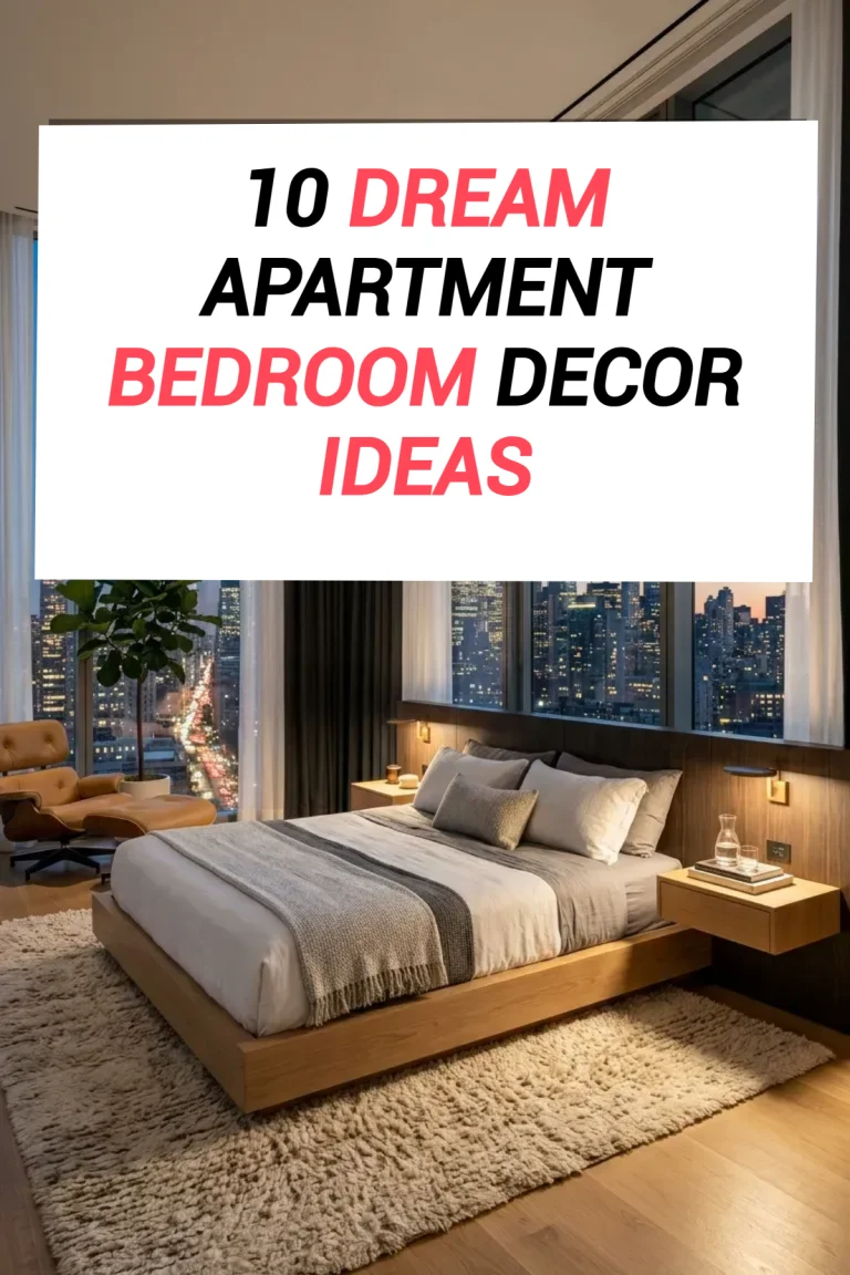 10 Dream Apartment Bedroom Decor Ideas