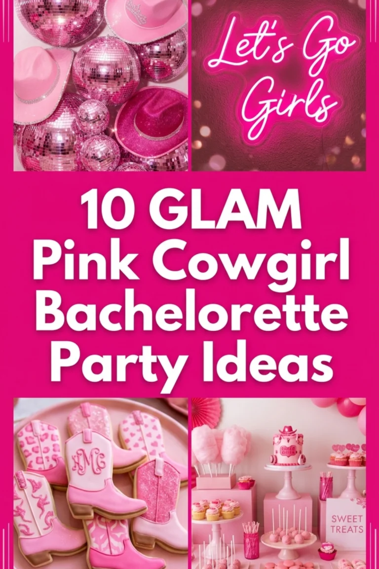 10 Pink Cowgirl Bachelorette Party Ideas