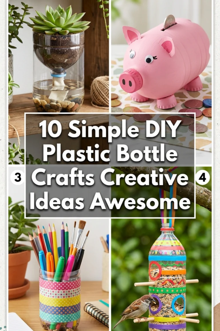 10 Diy Plastic Bottle Crafts Creative Ideas Awesome